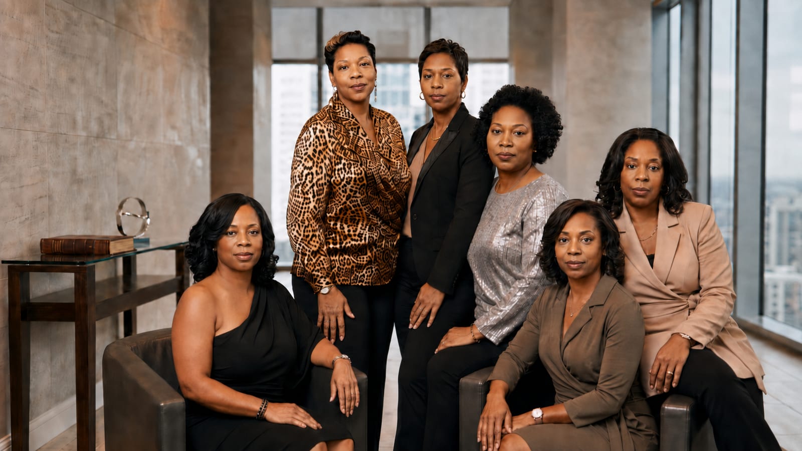 Black women of The 92% Plus community